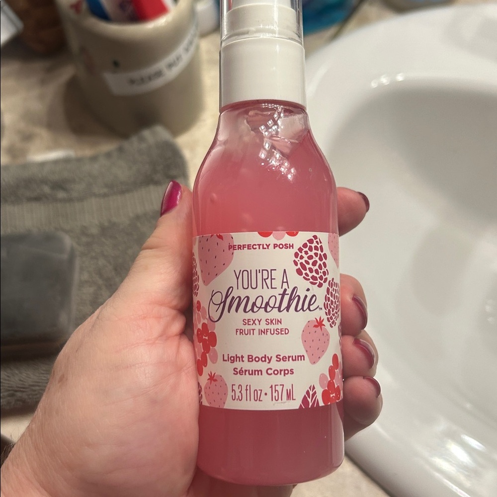 Perfectly Posh You're a Smoothie Pink Body Serum